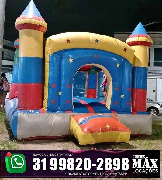 Aluguel de Castelinho inflável pula pula para festas - Foto 5