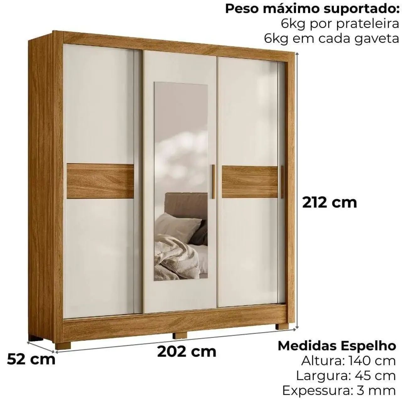 guarda roupa casal 