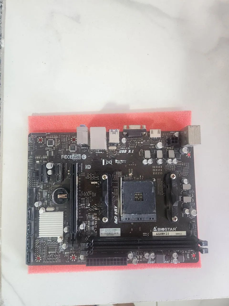 Placa mãe socket AM4 BIOSTAR A320MH - Foto 2