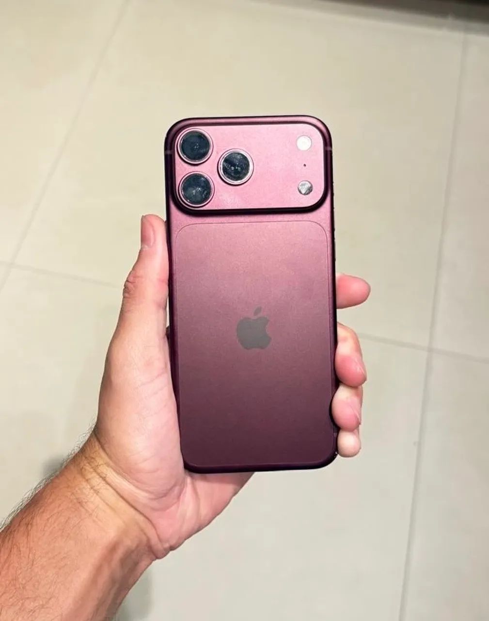iPhone 18 Pro Max 256GB Burgundy Lacrado - Foto 3