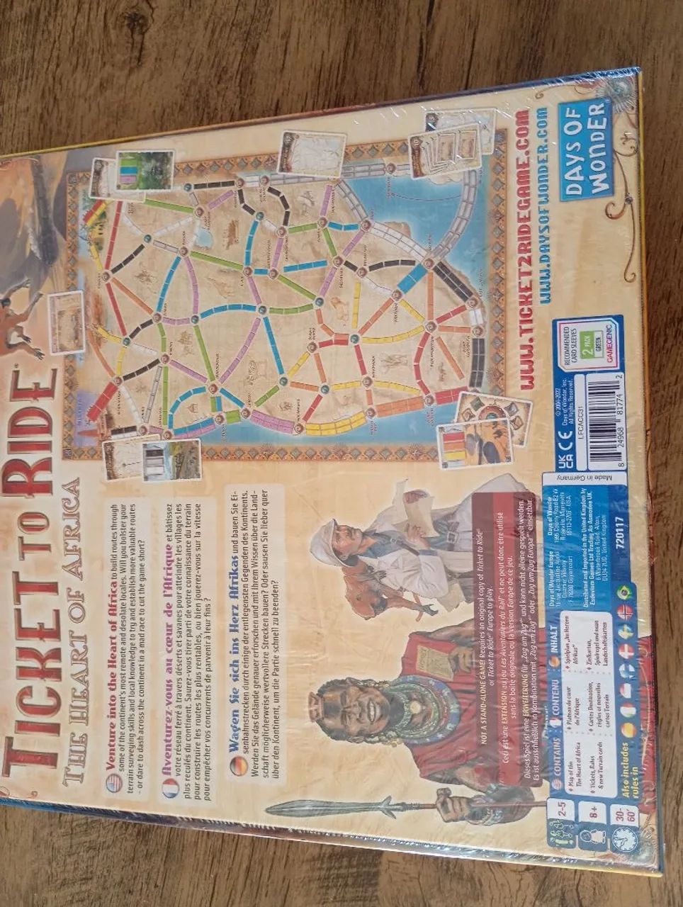 Ticket to ride Europa e expansão  - Foto 5