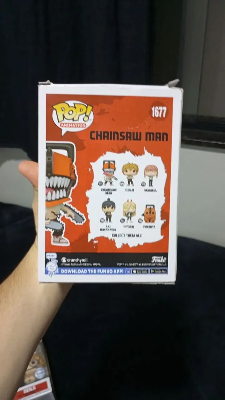 Dois funko pop Chainsaw Man - Foto 5
