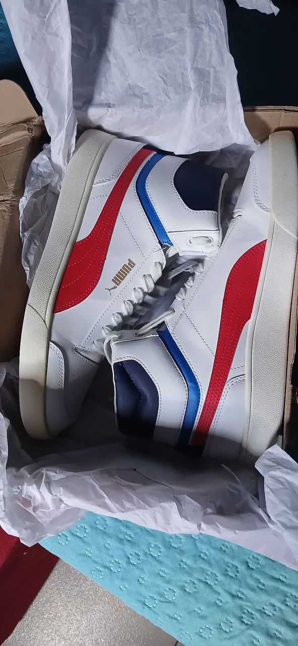 Sapato da puma na cor branco original 