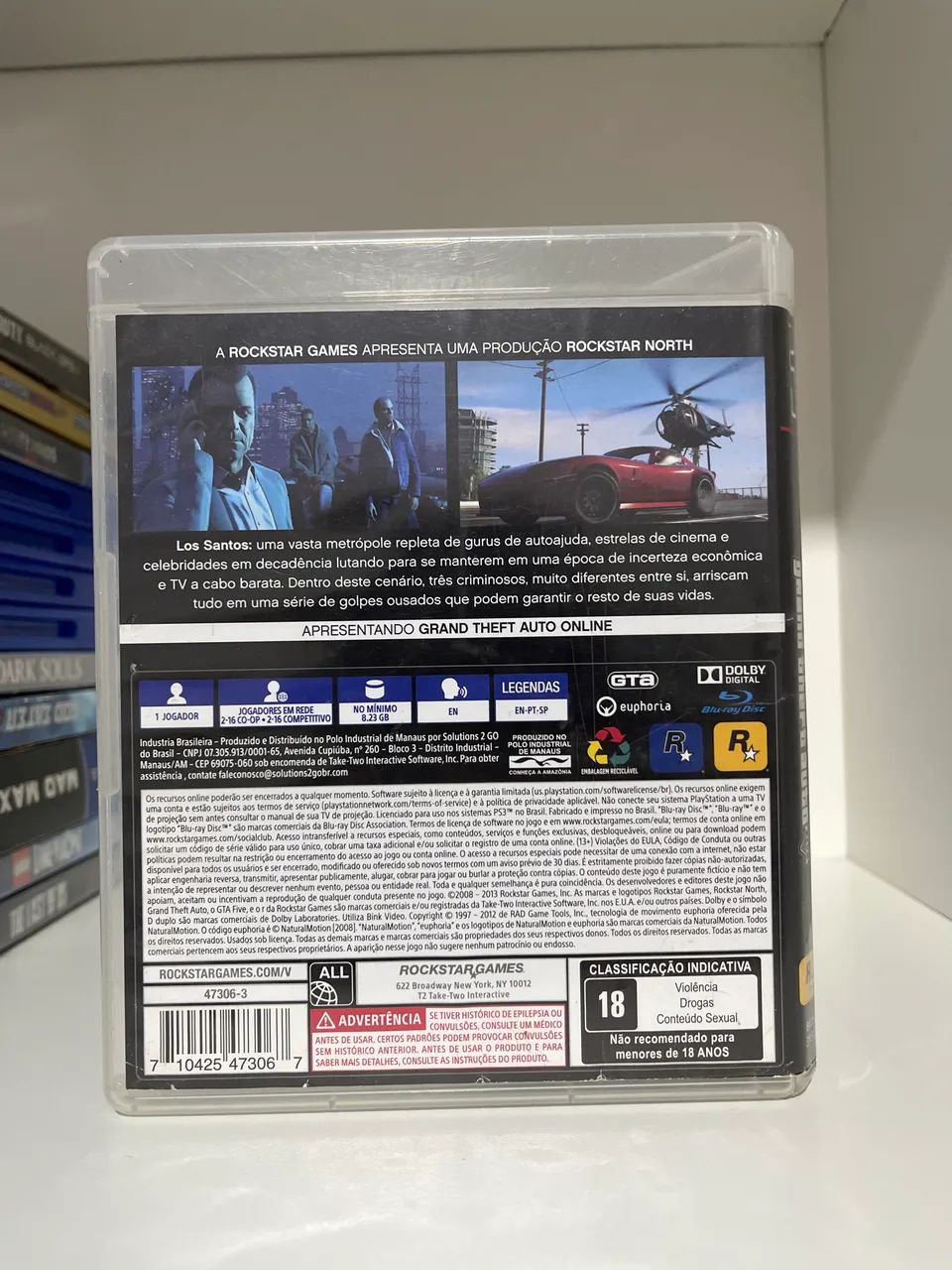 GTA V Ps3 - Seminovo  - Foto 2