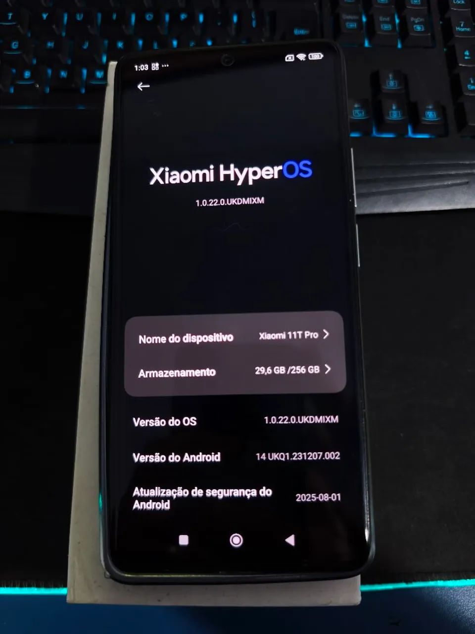 Vendo xiaomi mi 11t pro 5g 256 GB 12 GB de ram  - Foto 4
