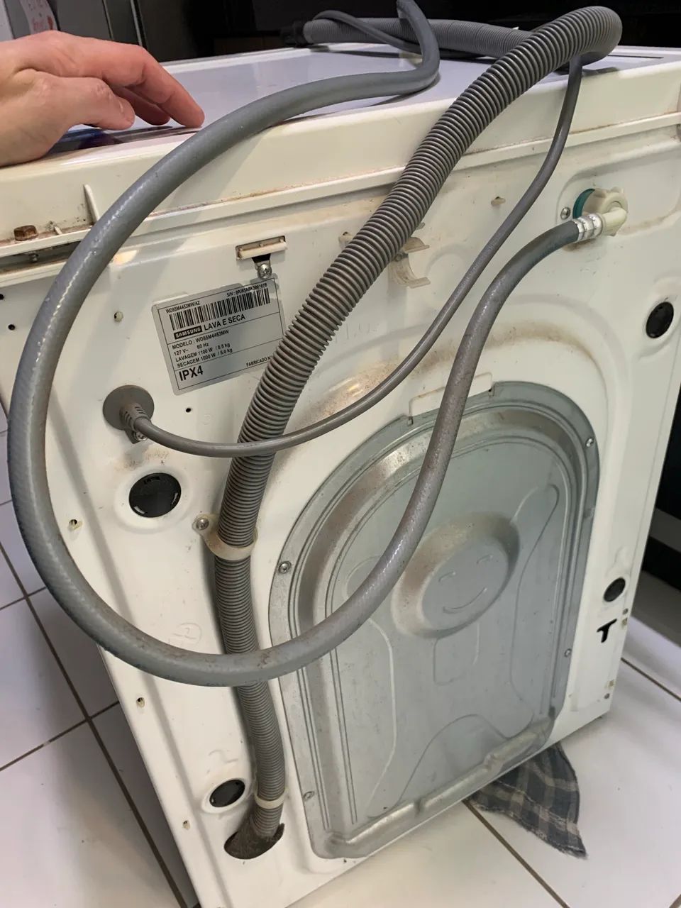 Lava e seca Samsung ecobubble 8,5kg  - Foto 3