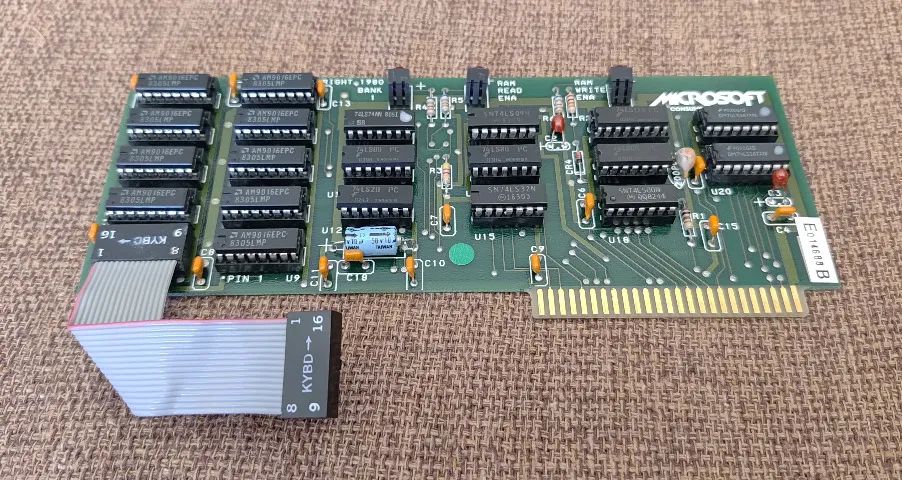 Placa de Expansão MICROSOFT Language Card 16kb - ( P/ Exato / Apple II ) - Não Testada - Foto 5