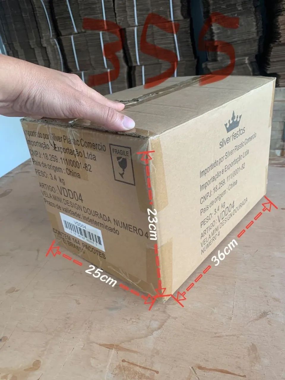 Caixas de papelão usadas - Foto 3