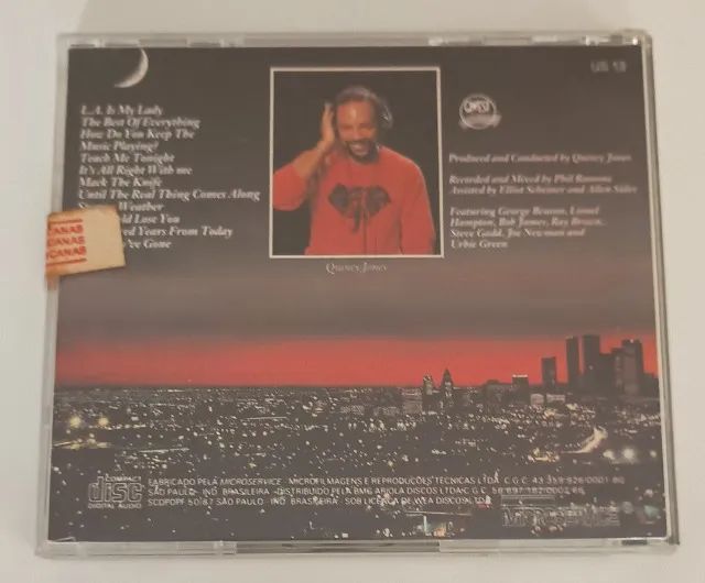 CD - Frank Sinatra with Quincy Jones an Orchestra - L.A. is My Lady (Original) - Foto 6