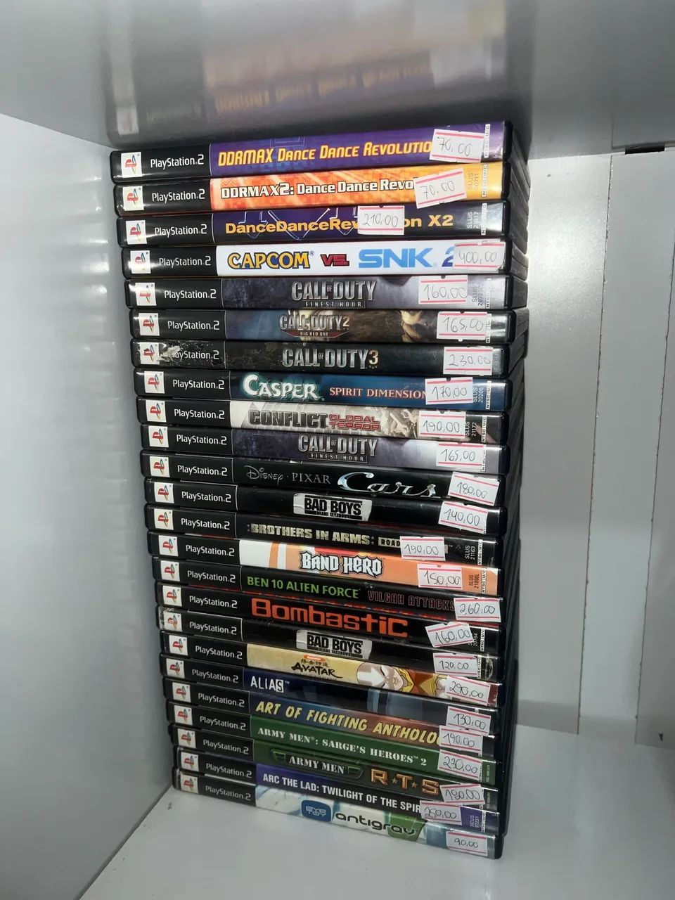 Jogos ps2 americanos originais! Faço OLX pay!