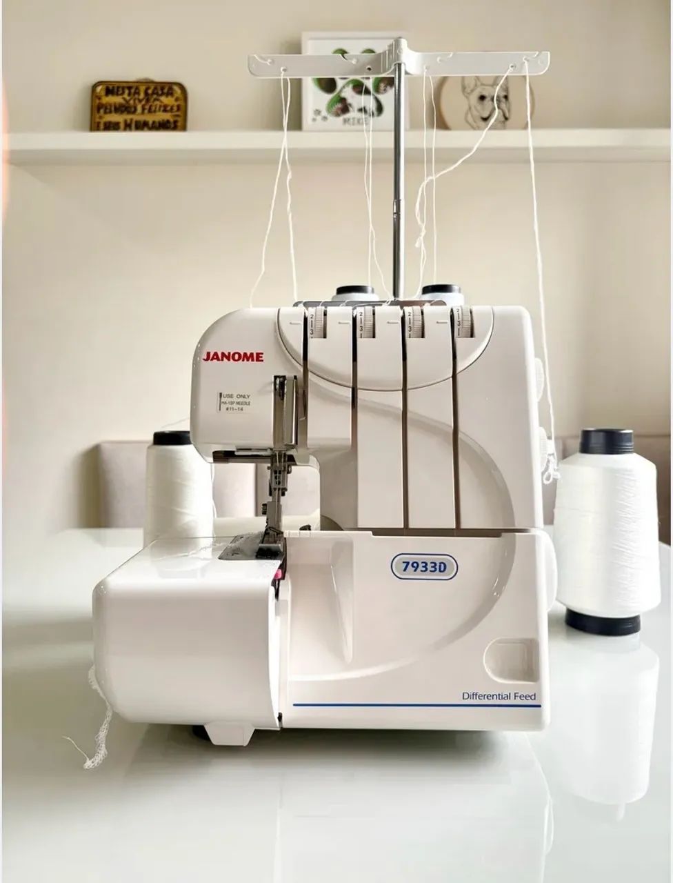 Overlock e ultralock Janome 7933D
