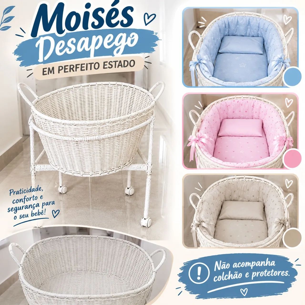 MOISÉS/BERÇO 