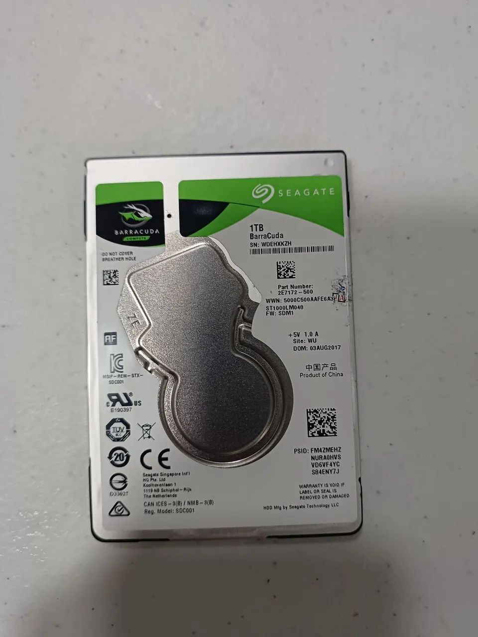 Hd seagate 1TB Barracuda notebook  - Foto 4
