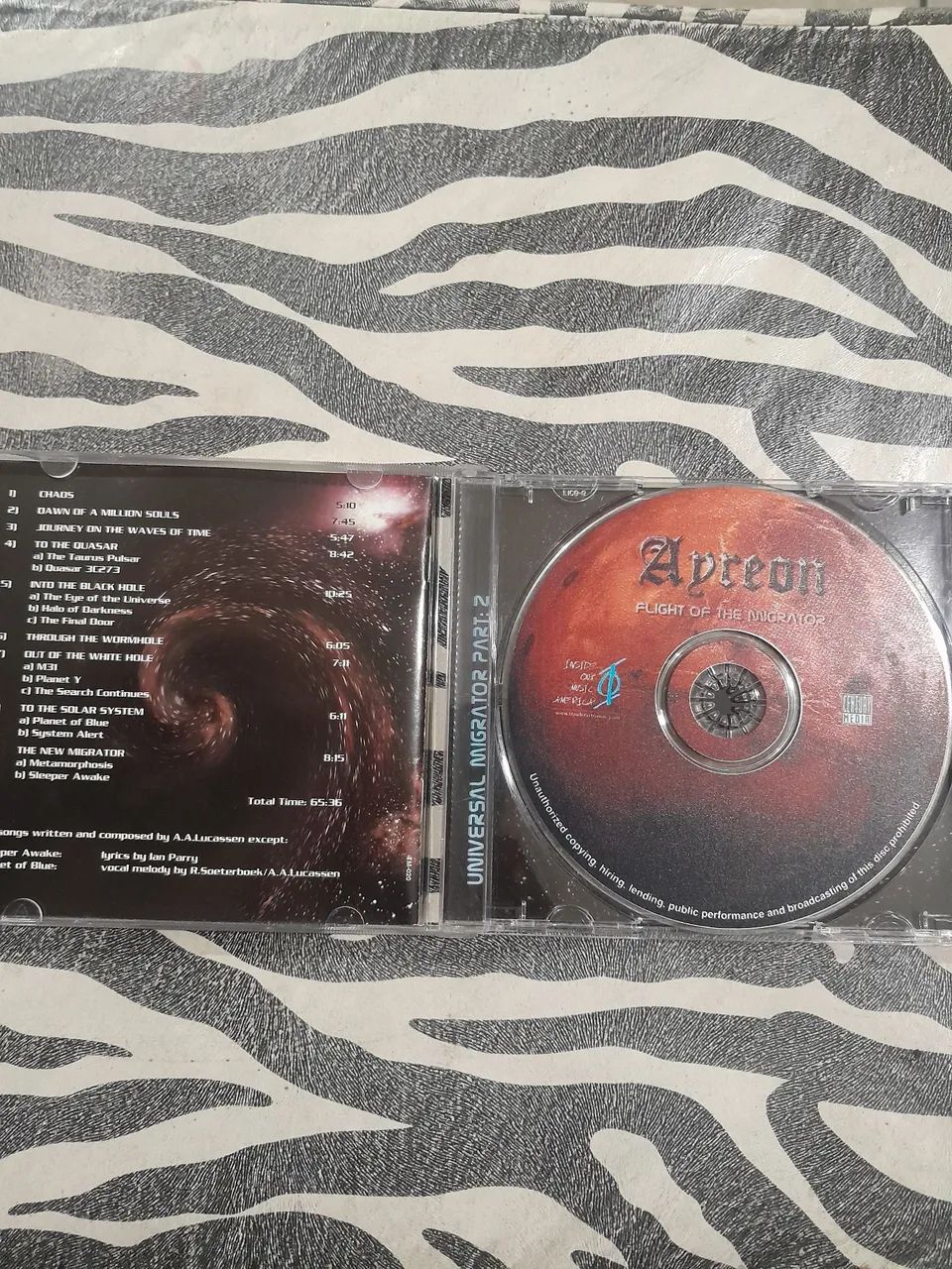 Cd Ayreon - Flight of the migrator - Foto 3