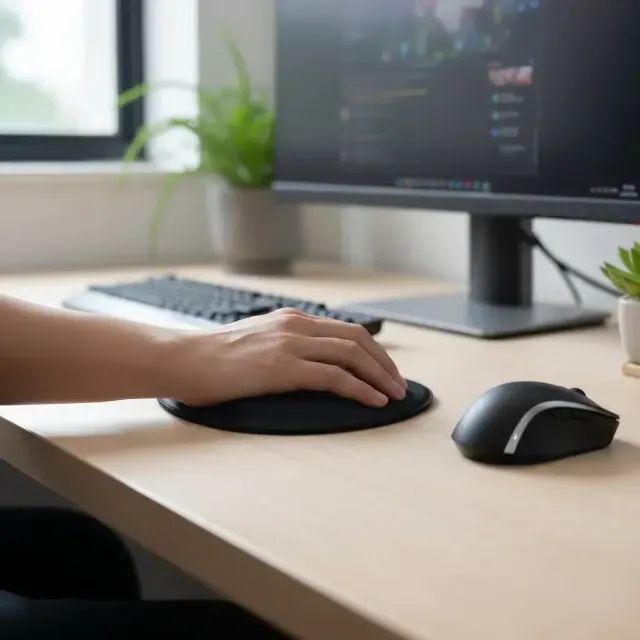 Mouse Pad Apoio Ergonômico - Foto 2