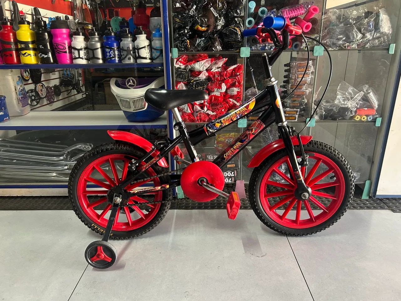 Bicicleta homem Aranha 2 