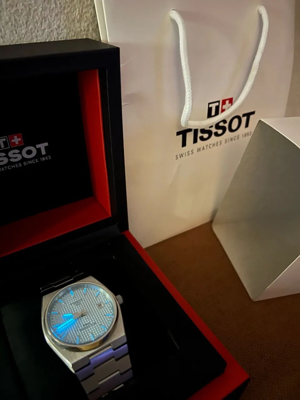 Tissot PRX azul gelo / 40mm  - Foto 4