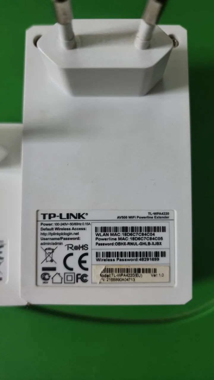 Extensor WiFi - TP-LINK AV500 Powerline - Foto 5