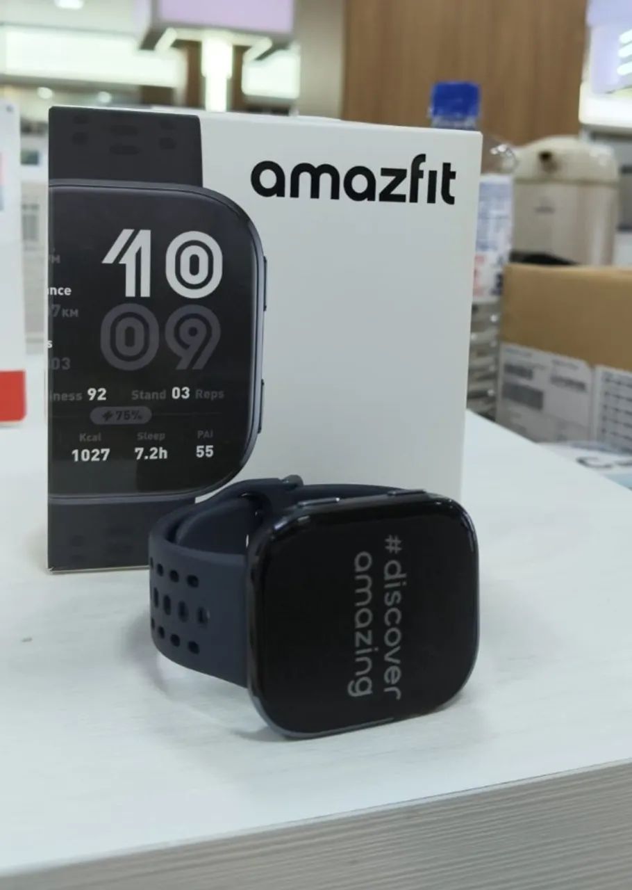 Relógio Amazfit Bip 6 A-2435 Blue/Black
