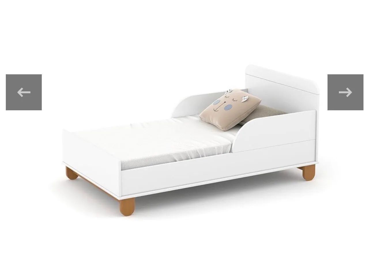 Berço mini-cama branco - Foto 2