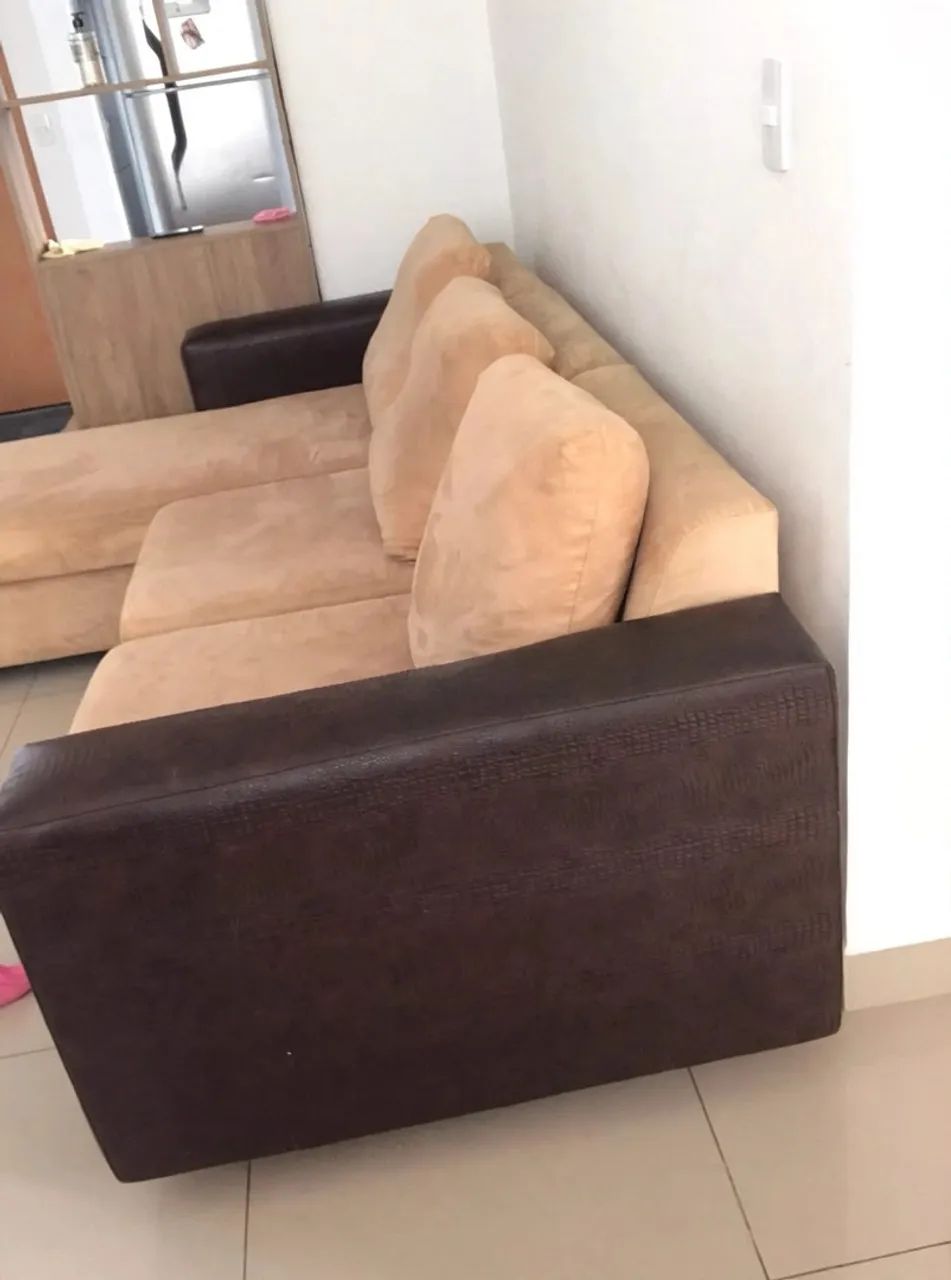Sofá com chaise  - Foto 4