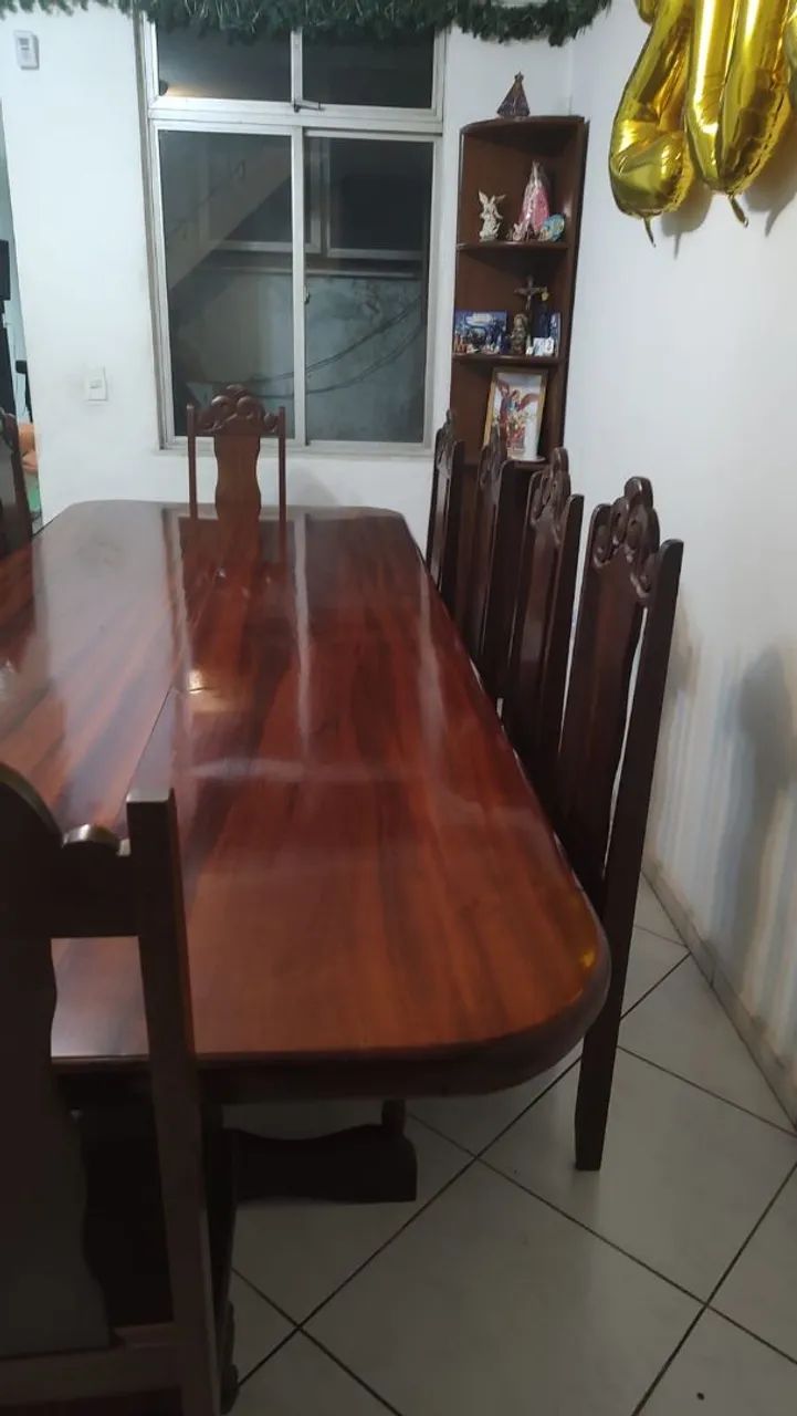 Mesa 10 lugares madeira maciça - Foto 4