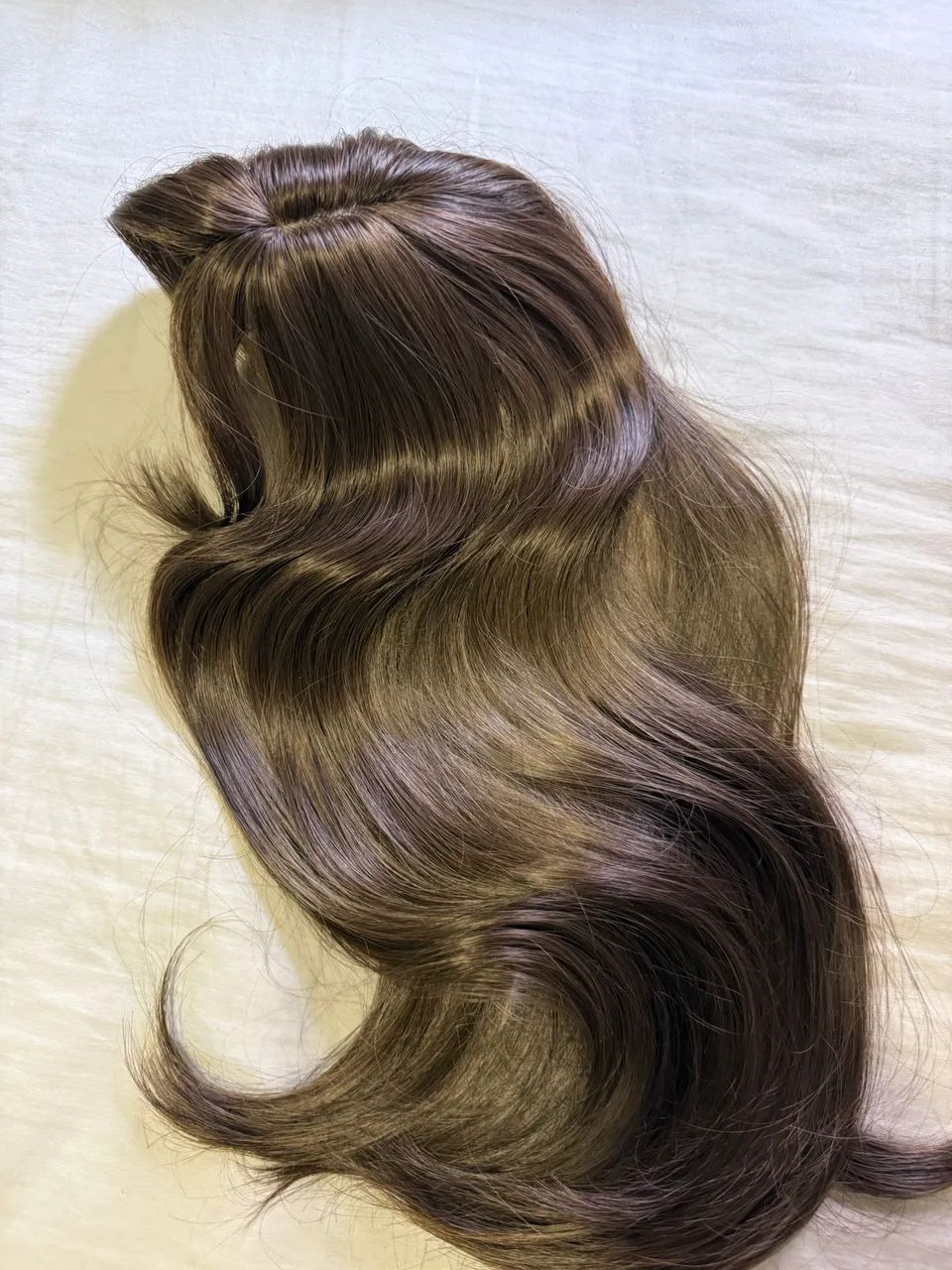 Vendo topo de cabelo Novo Marrom  - Foto 3