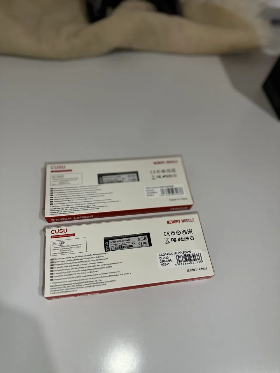 Memória ram CUSO 2x8GB 3200Mhz - Foto 2