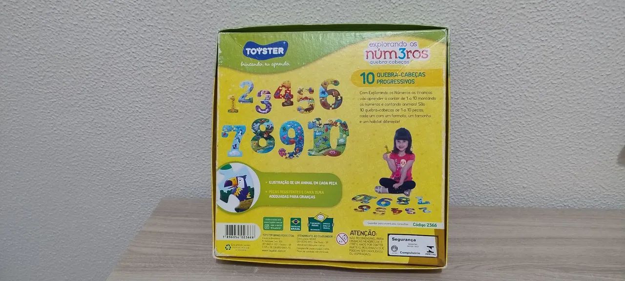 Quebra cabeça educativo - Explorando os números - Foto 4