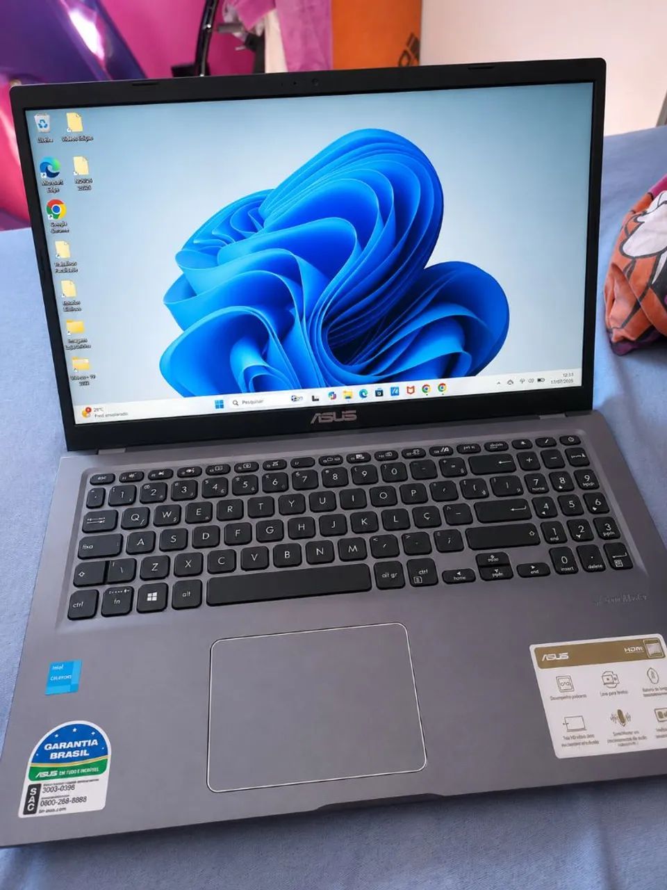Notebook ASUS Windows 11 | Conservado | Aceito Celular na Troca