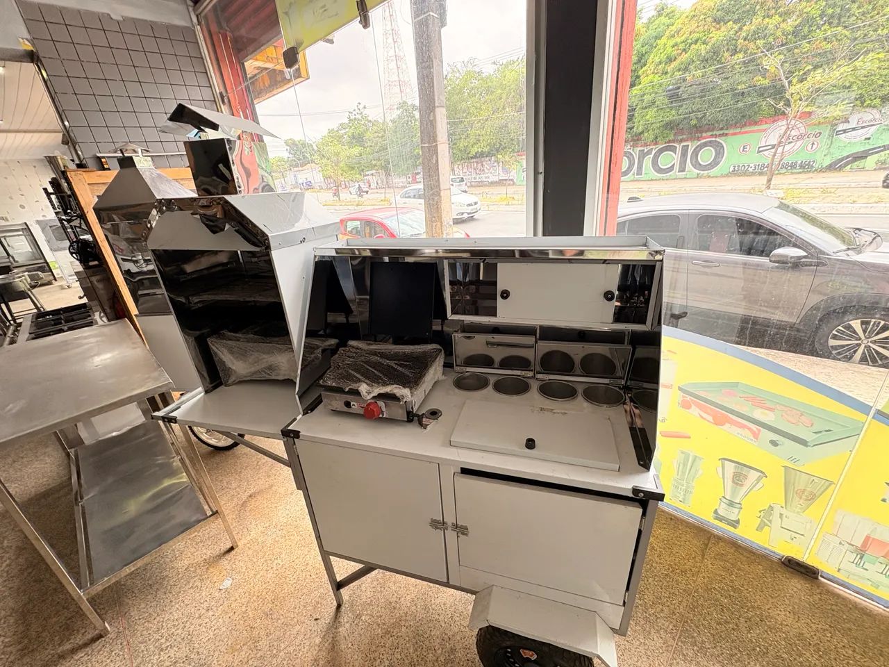 Carrinho Churrasco / Hot Dog 