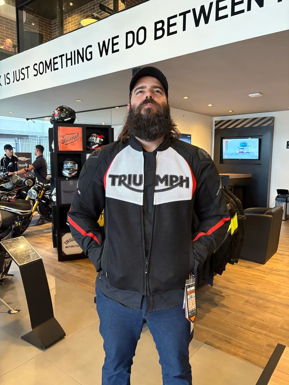 Jaqueta triumph triple mesh - Foto 4