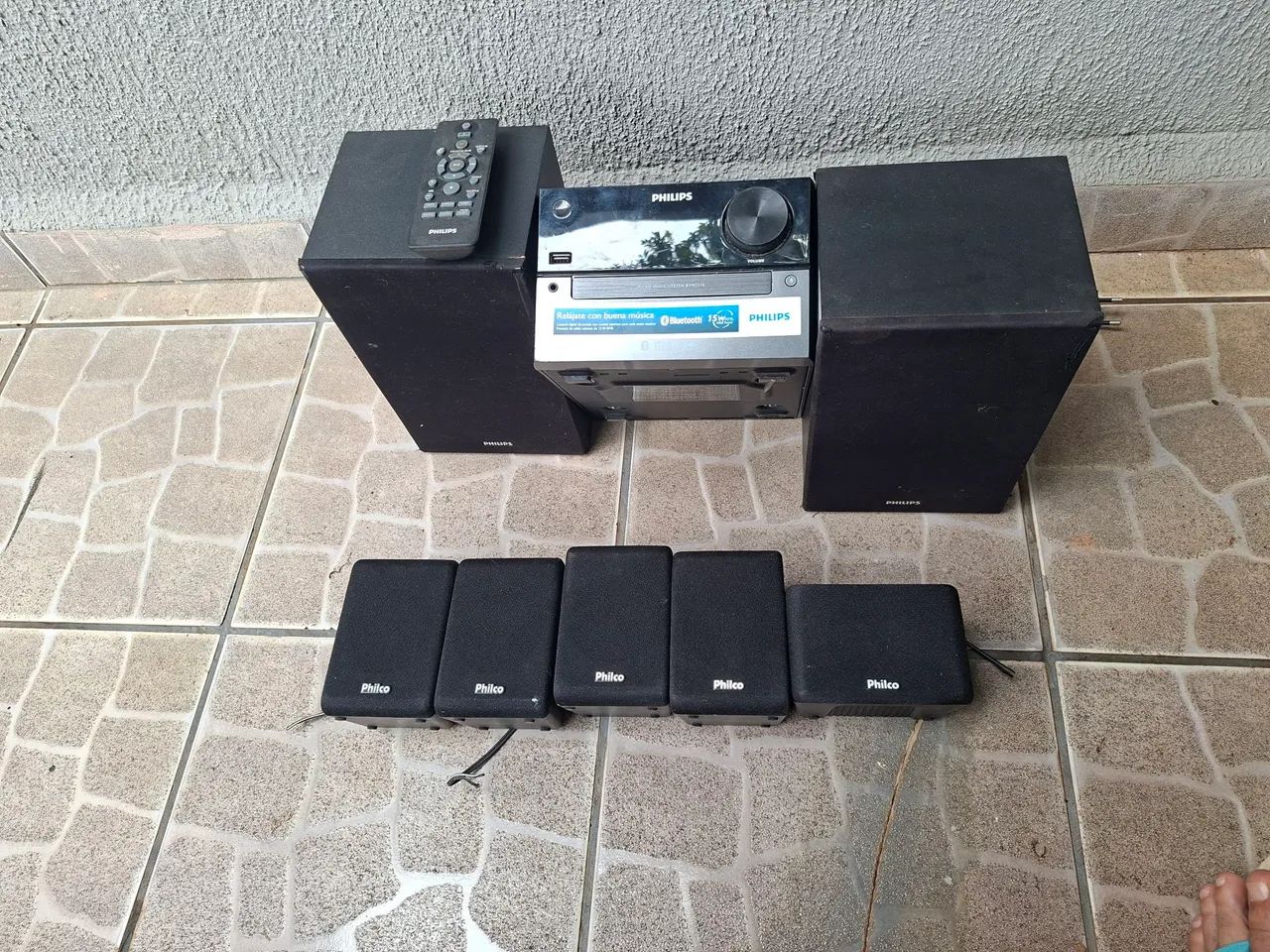 Som Philips mais caixas de som  - Foto 4