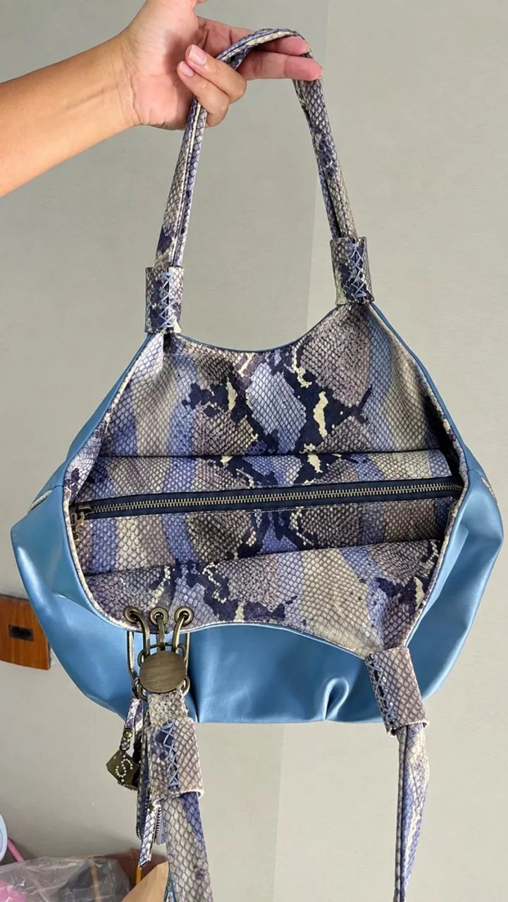 Bolsa em couro legítimo ( Saad ) - Foto 2
