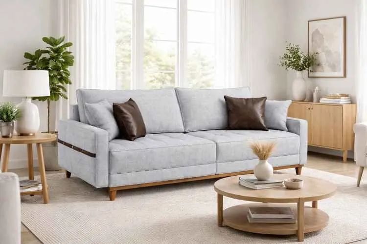 Sofá Living Zara 2,00m Impermeável s54 - Foto 2