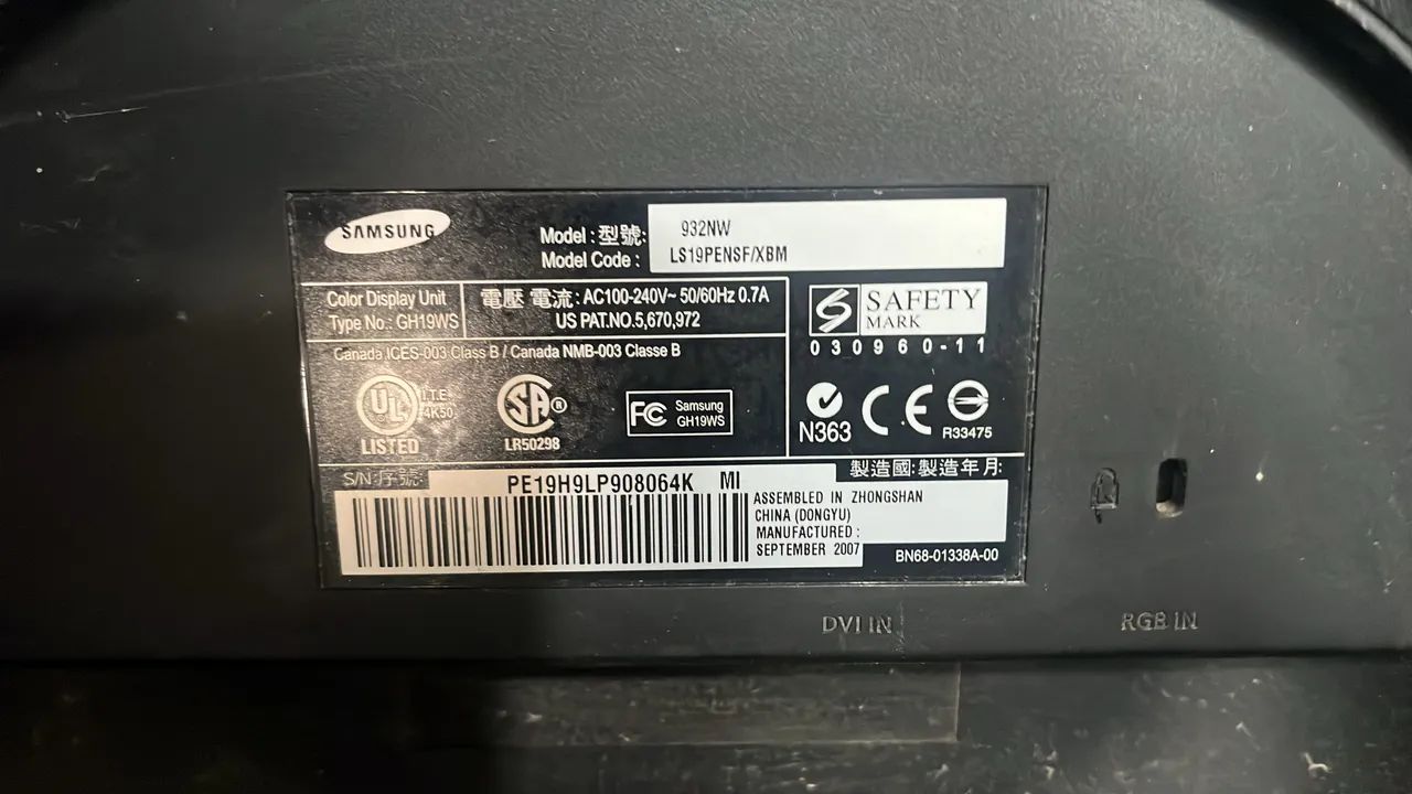 Monitor Samsung 19 polegadas  - Foto 2