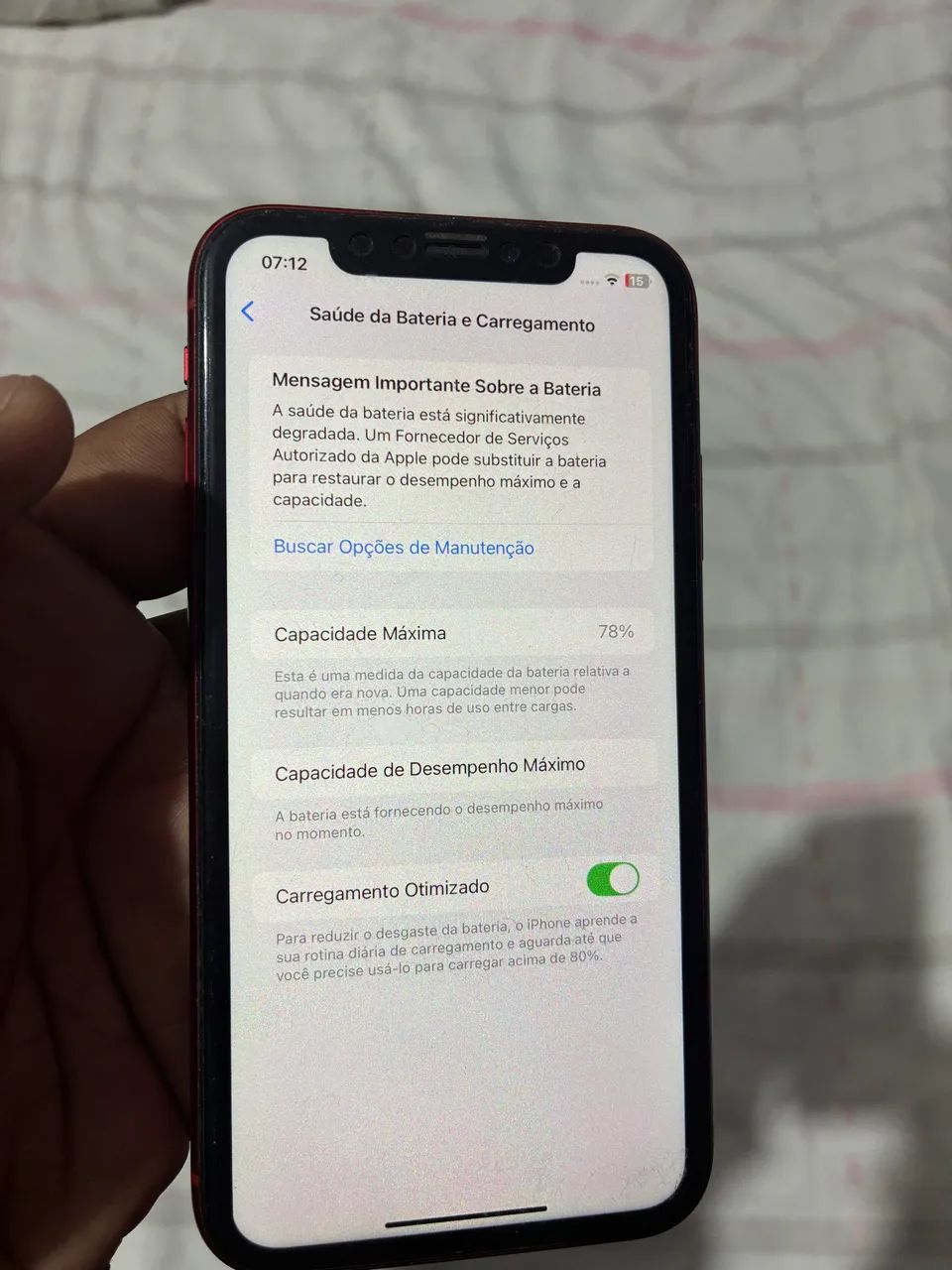 IPHONE XR VERMELHO - Foto 5