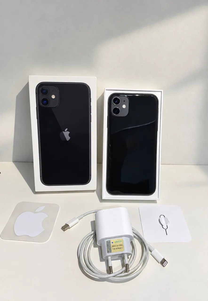 iPhone 11 64gb com caixa e nota ( impecável)