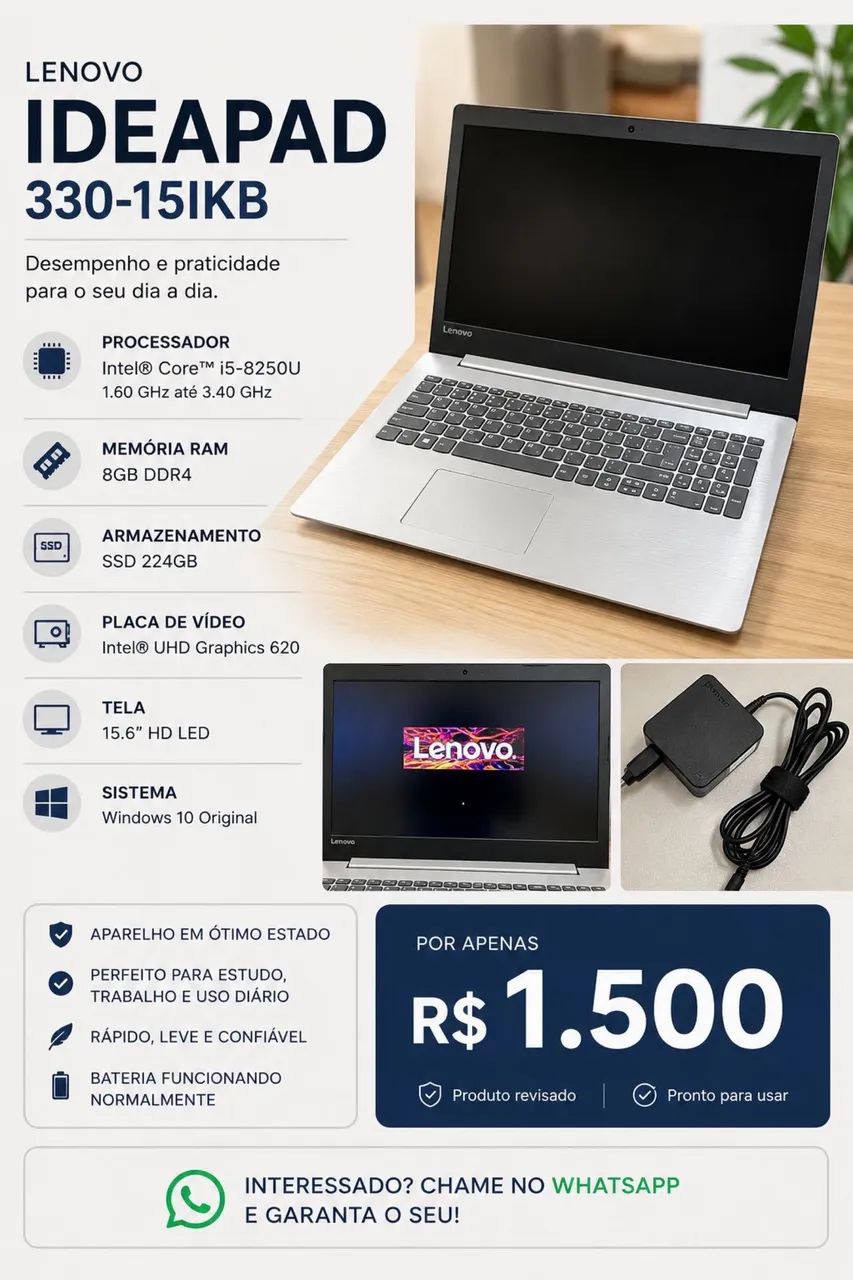 Notebook Lenovo ideapad 330 - Foto 2