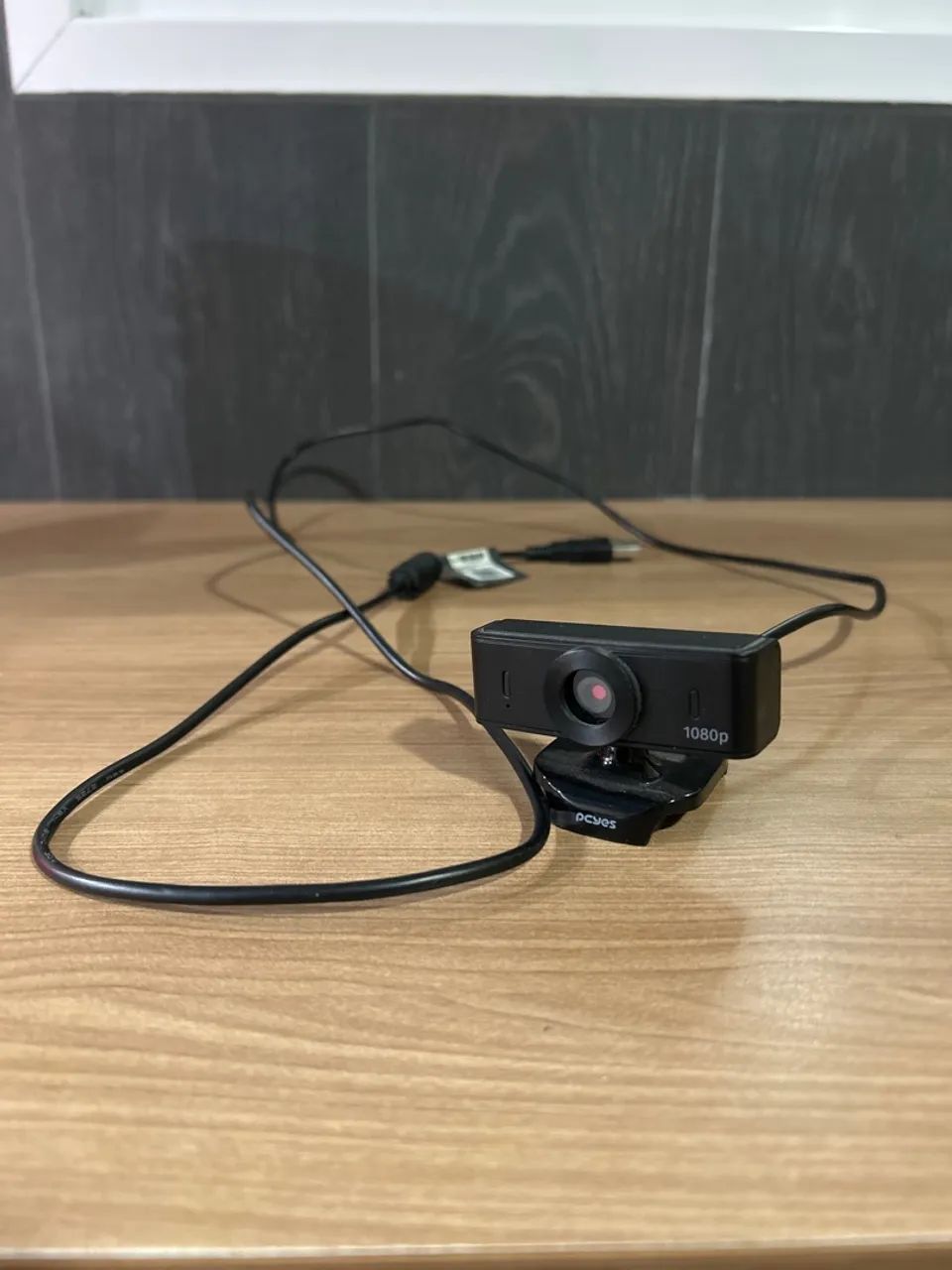 Webcam PCYES Full HD 1080p c/ Microfone