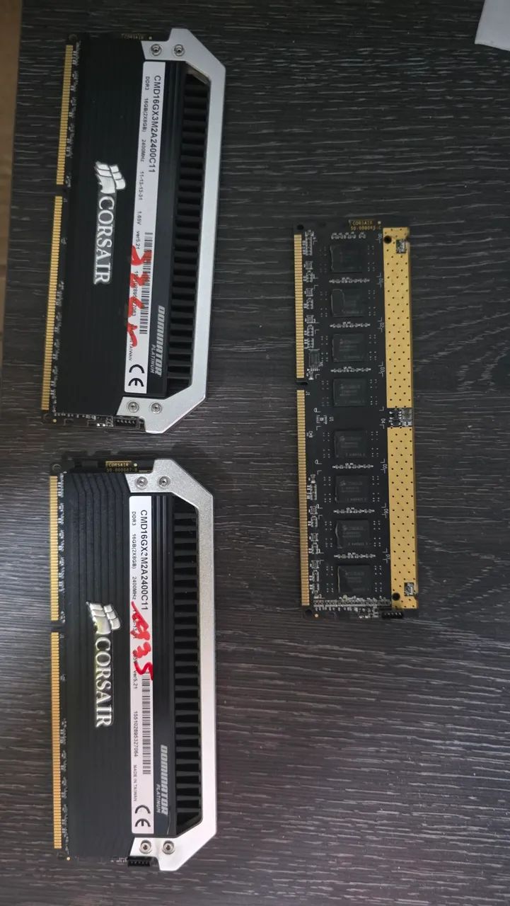 Memória ram ddr3 corsair 