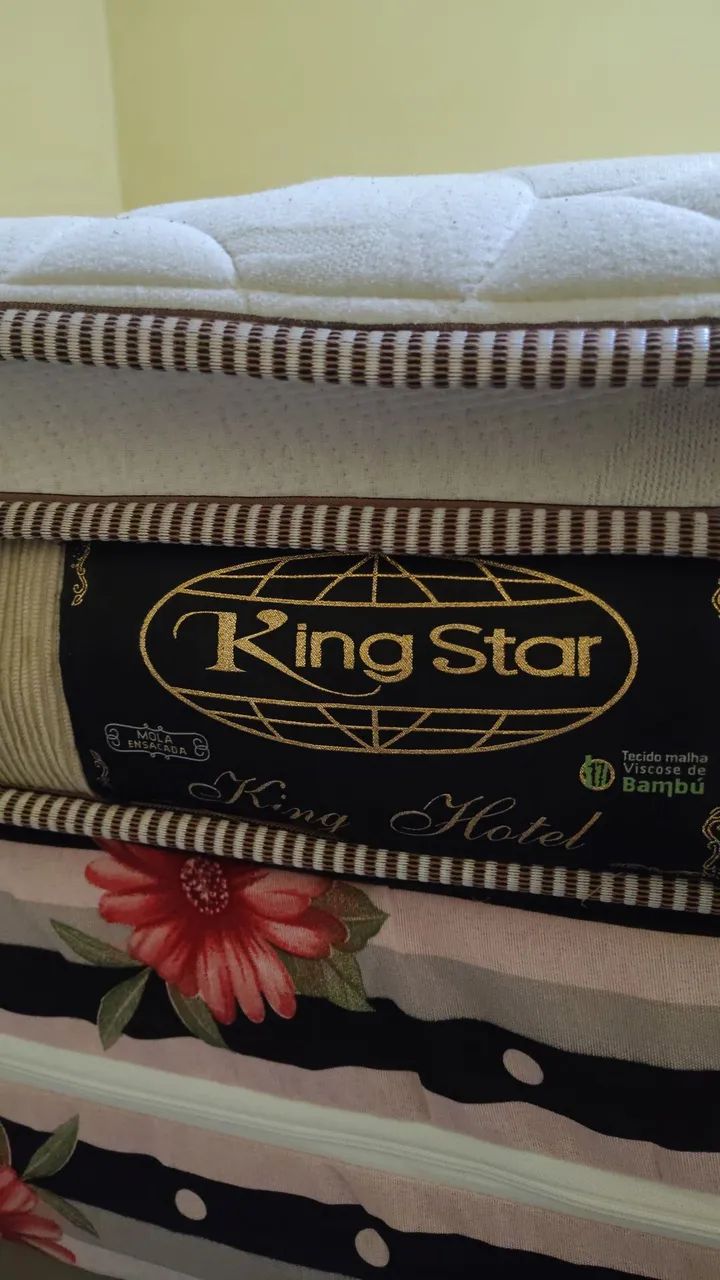 Colchão Kingstar molas ensacado 