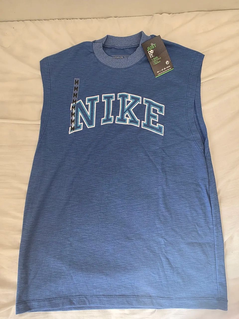 Camisa Nike algodão regata m/g