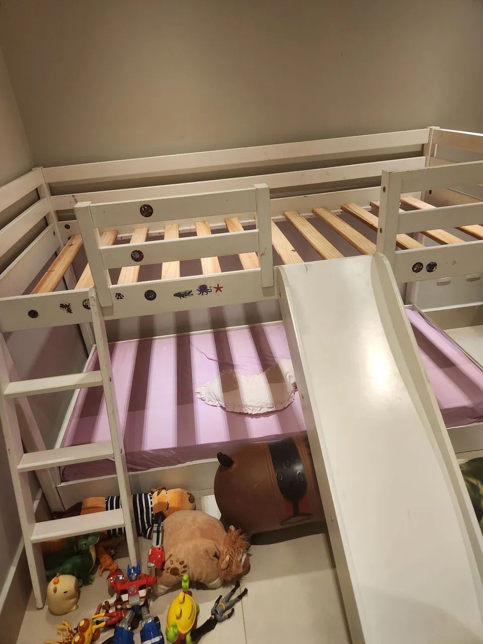 Bicama Infantil com Escada e Escorregador - Foto 2