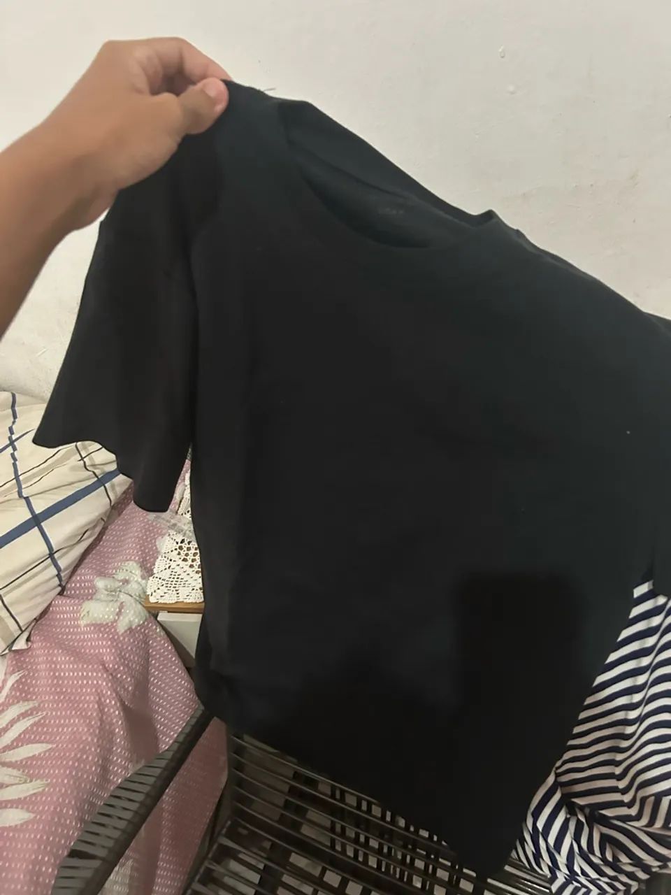 Camisa Relaxed preta  - Foto 3
