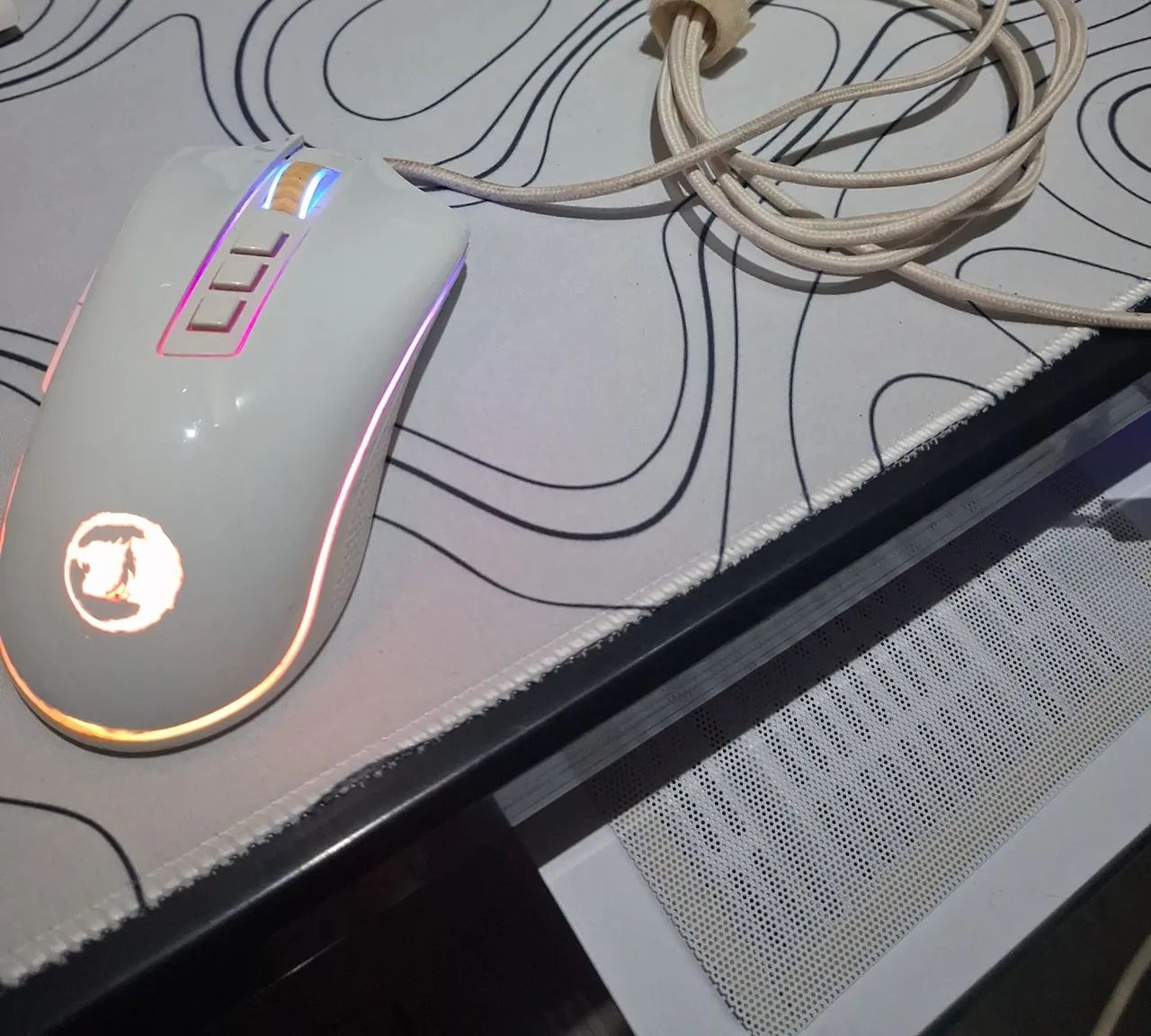 Mouse redragon cobra lunar white - Foto 2