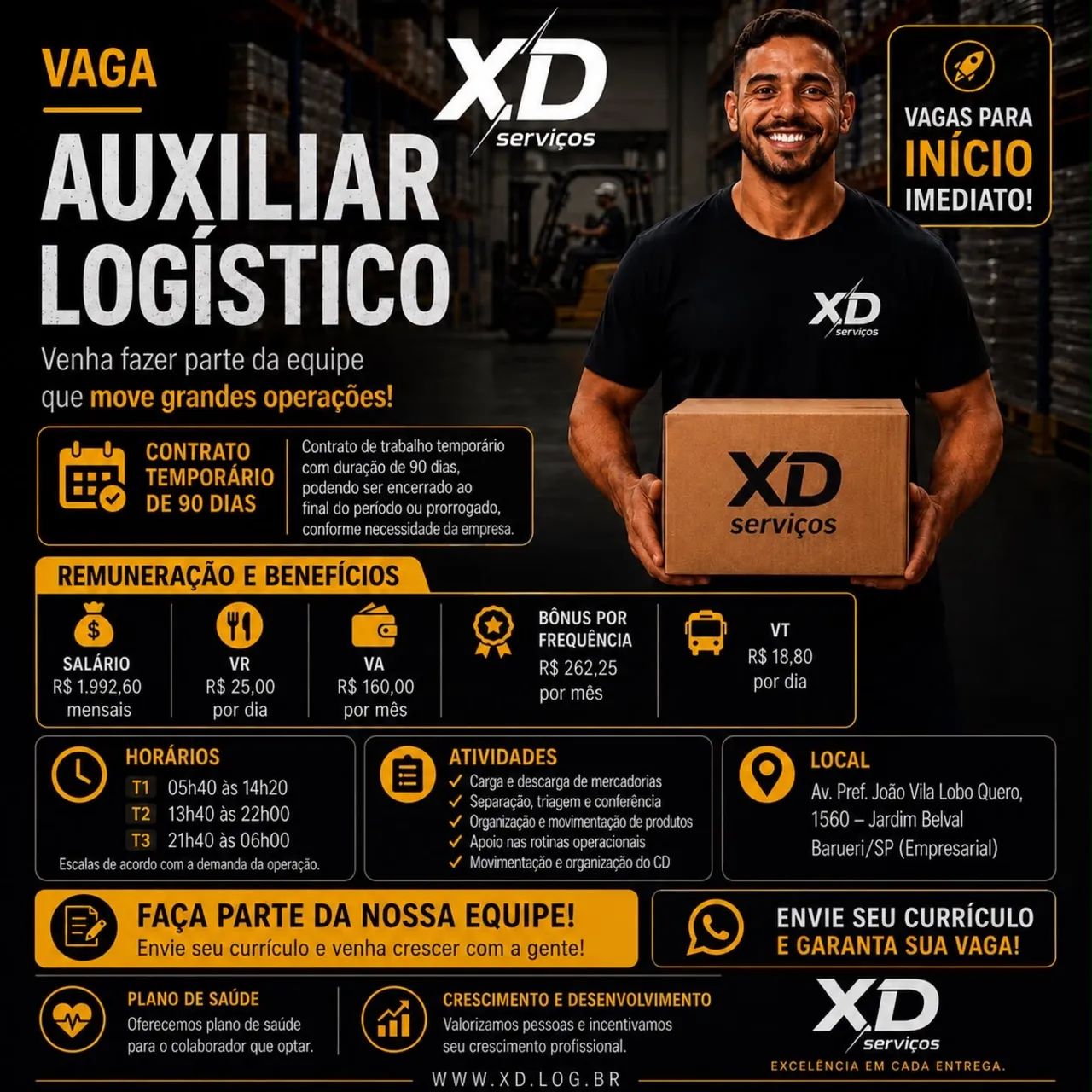 Auxiliar logístico 