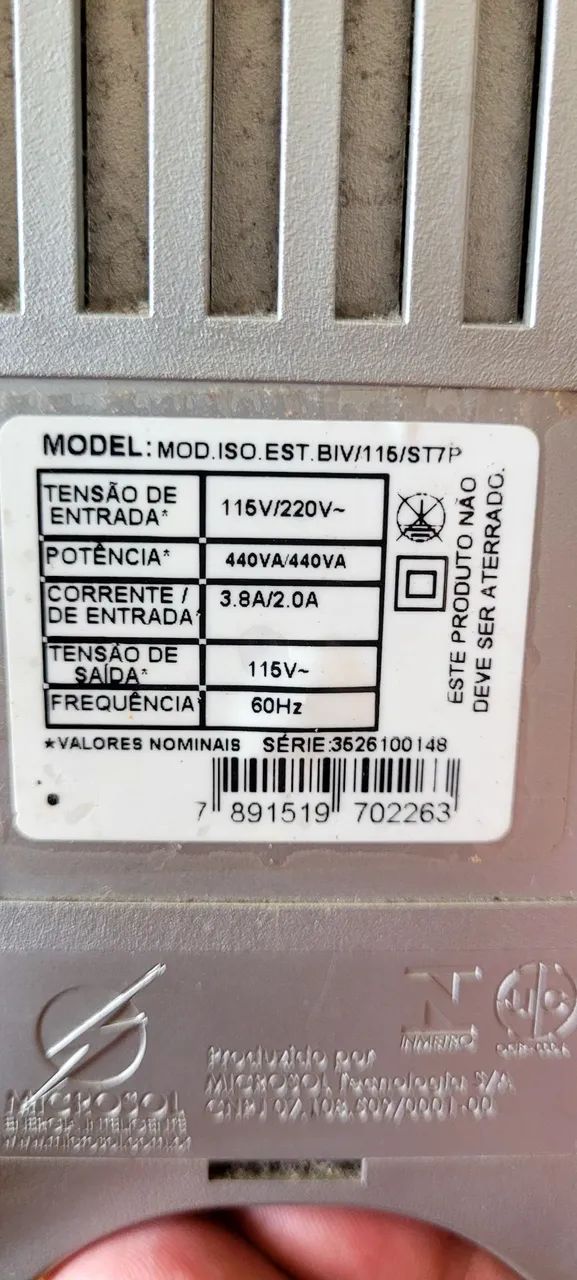 Módulo isolador Microsoft 400 VA - Foto 4