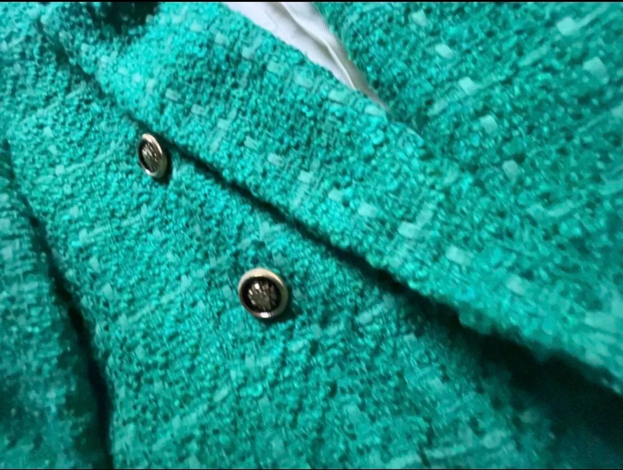 Blazer Zara Verde  - Foto 3