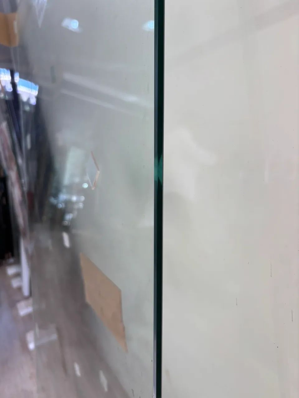 Tampo de mesa de vidro 